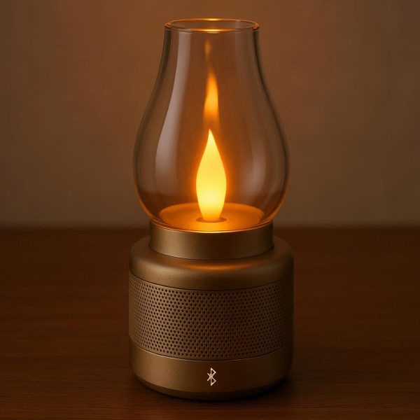 Candle Lamp with Bluetooth Speaker 2 in 1