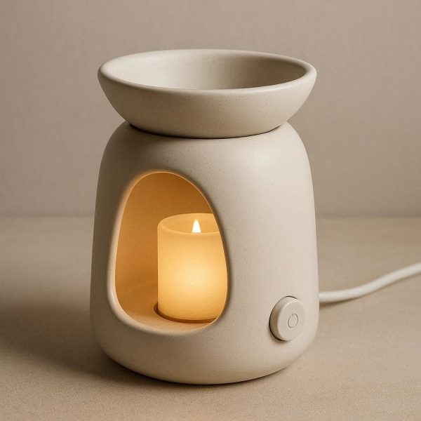 Modern Ceramic Electric Aroma Oil Warmer Lamp